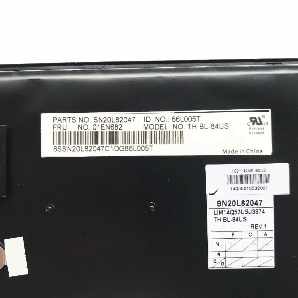 Клавиатура для ноутбука Lenovo Thinkpad T460S T470S 01EN682 01EN723 с подсветкой | Компьютеры и офис