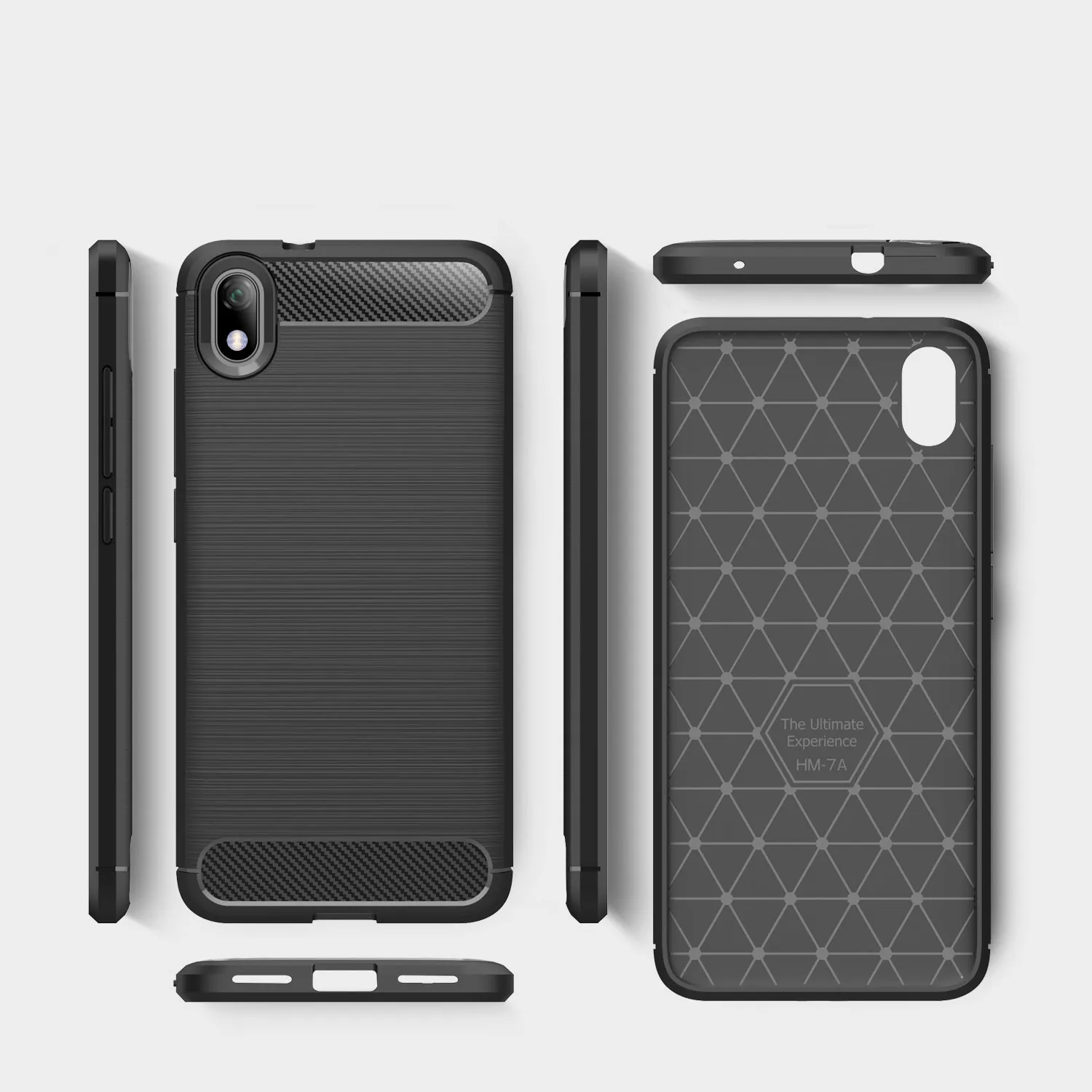 Carbon Fiber Protective TPU Silicone Back Cover For Xiaomi Redmi 7A Y3 Y2 Y1 S2 Go Note 8 7 6 5 Pro Plus 7S 6A 5A 4A 4X A2 Lite |