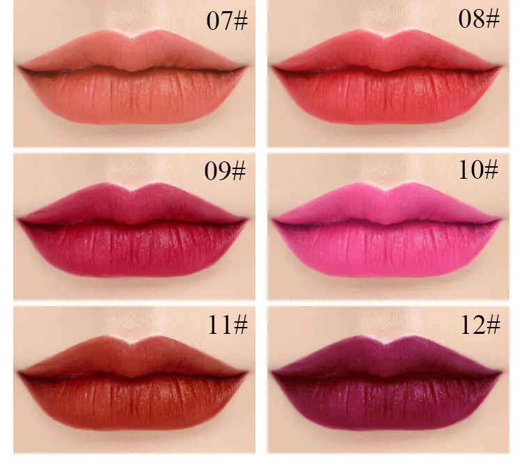 1 шт. Водонепроницаемая женская помада матовая Cosmetiquera 12 цветов Rouge A Levre матовая Longue Tenue стойкий блеск для губ Стик