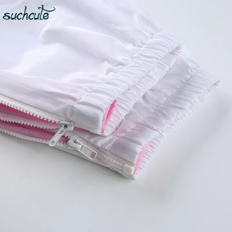 SUCHCUTE, женские спортивные штаны, панковские трусики размера плюс, неоновые брюки, уличная одежда, пэчворк, низ, готические бриджи, женская одежда
