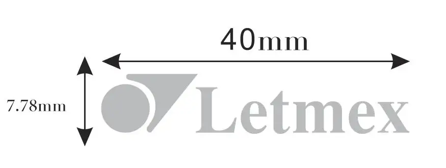 Металлические наклейки с логотипом на заказ роскошные самоклеящиеся