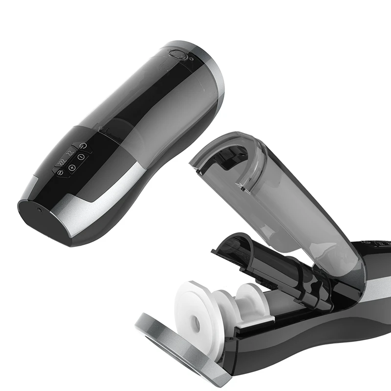 Электрический поршневой Телескопический Мужской мастурбатор умное Отопление