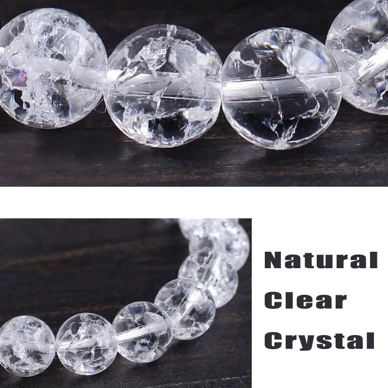 Взрывные хрустальные браслеты из кварца бисера эластичная веревка цепочка