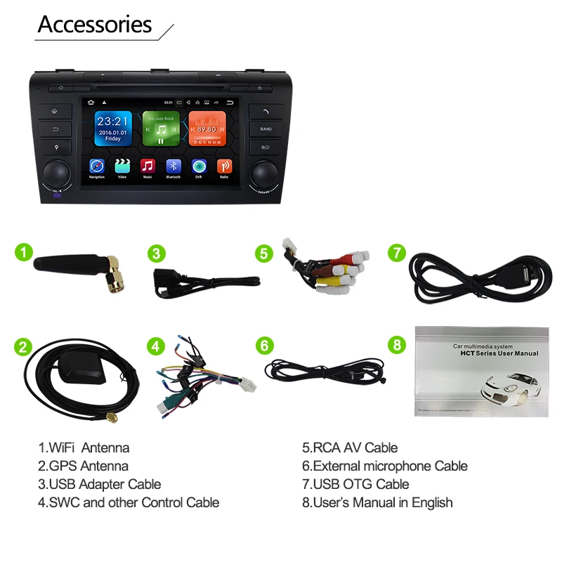 Android 8 1 0 автомобиля DVD gps радио для Mazda 3 Mazda3 2004 2005 2006 2007 2008 2009 мультимедийный