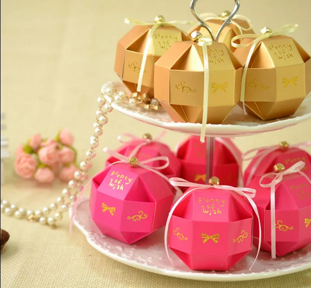 100 шт. Новые Свадебные сувениры DIY конфетные коробочки Bomboniera вечерние подарочные