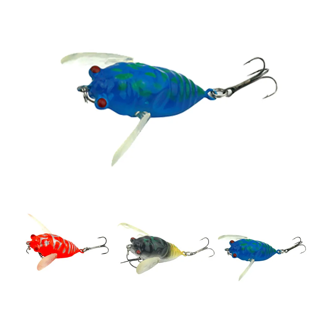 55mm fishing lure blanks unpainted Cicada Minnow Fishing Lure Hard Tackle Bait Hook Bass Crankbit Accessory | Спорт и развлечения