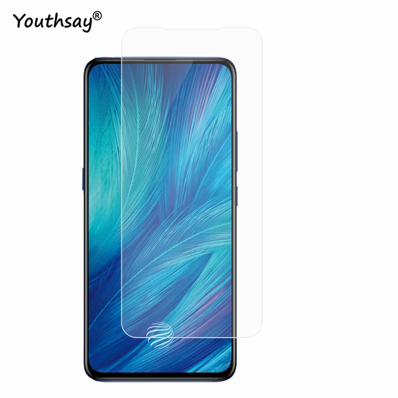 Youthsay, 2 uds., para X27 Vivo, Protector de pantalla de cristal, pegamento total de vidrio templado para BBK Vivo X27, vidrio para Vivo X27, pel&iacute;cula 9H-1