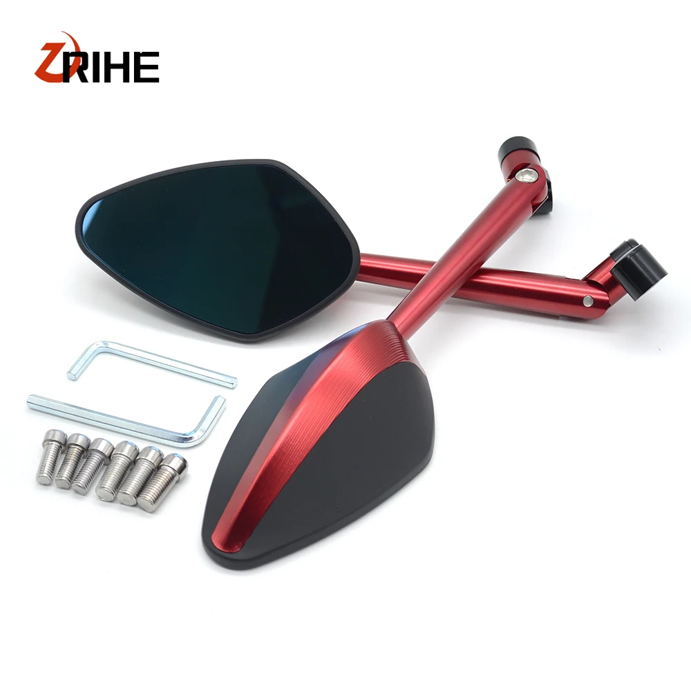 

Universal CNC Aluminum Motorcycle Rearview Mirrors Rear View Side Mirror For Honda st 1300 st1300 crf1000l africa twin vfr1200f