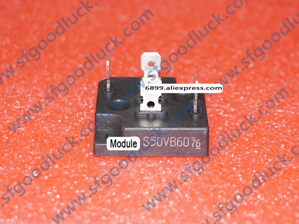 Модуль мостового диода S50VB60 600 В 50 А чехол: S50VB | Электронные компоненты и