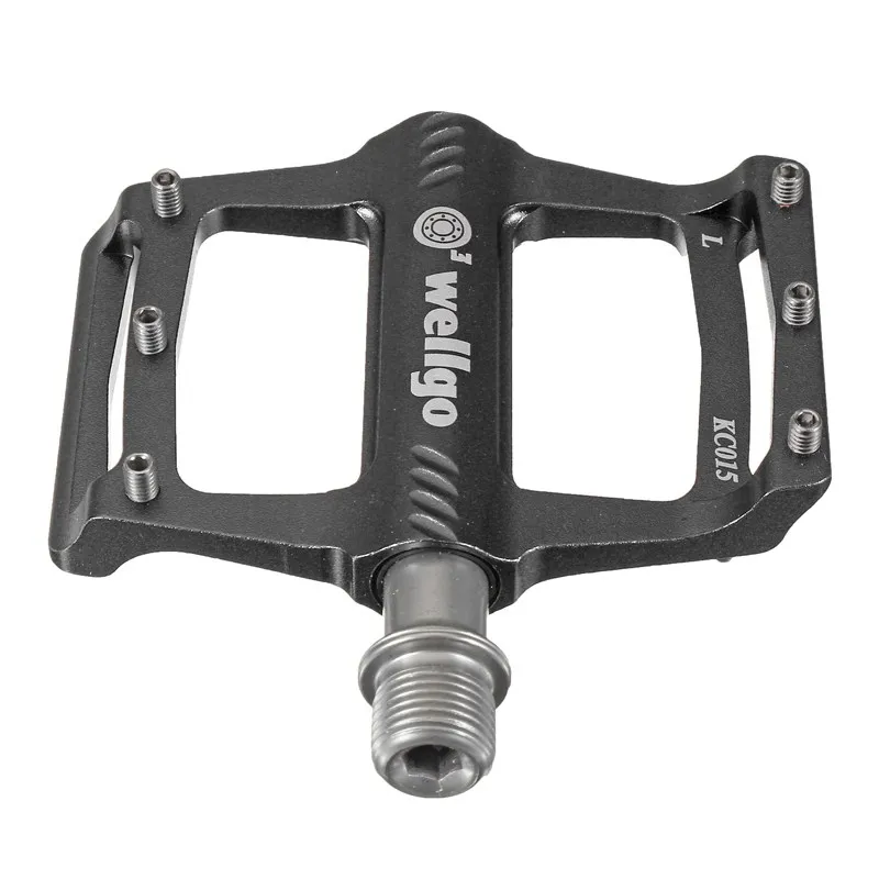 Оригинальные веллго KC015 алюминиевые ЧПУ MTB велосипедные Педали Спорт на открытом воздухе горный велосипед Сверхлегкий подшипник педаль детали велосипеда 3 вида цветов