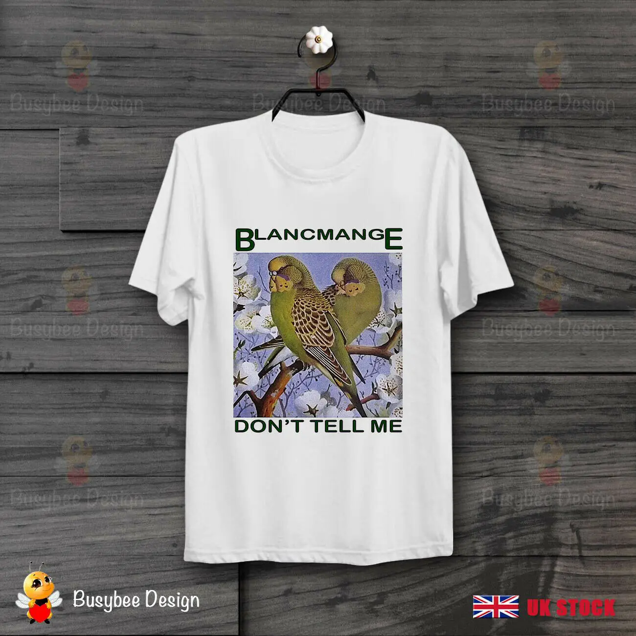 Не скажите мне Blancmange Synth Pop 80 s винтажная крутая дизайнерская футболка унисекс B348 Подарочная Футболка с