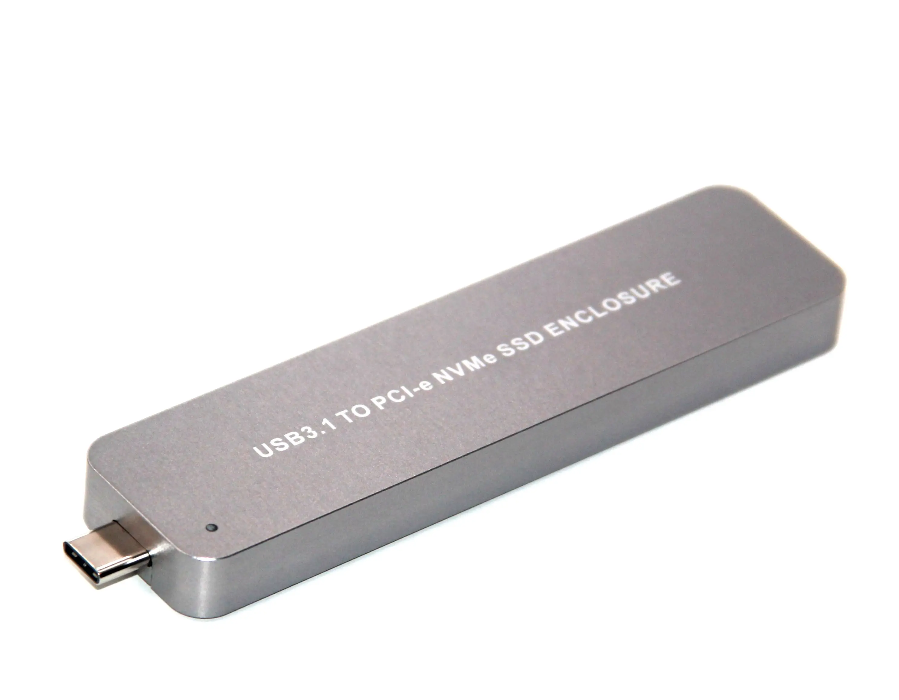 Nvme To Usb Adapter, 10 Gbps Usb3.1 Gen 2 M.2 Pcie Ssd To  TYPE-C Card , Usb To M2 Solid State Drive (Key M) Telescopic