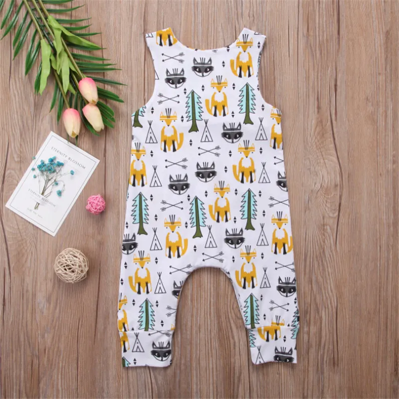FOCUSNORM/комбинезон для новорожденных мальчиков и девочек комбинезон без рукавов