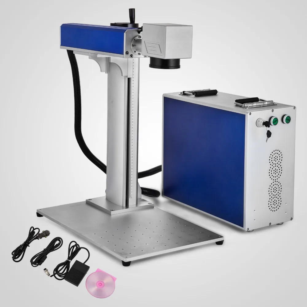 Волоконная лазерная маркировочная машина хорошего качества 20 Вт лазерный гравер