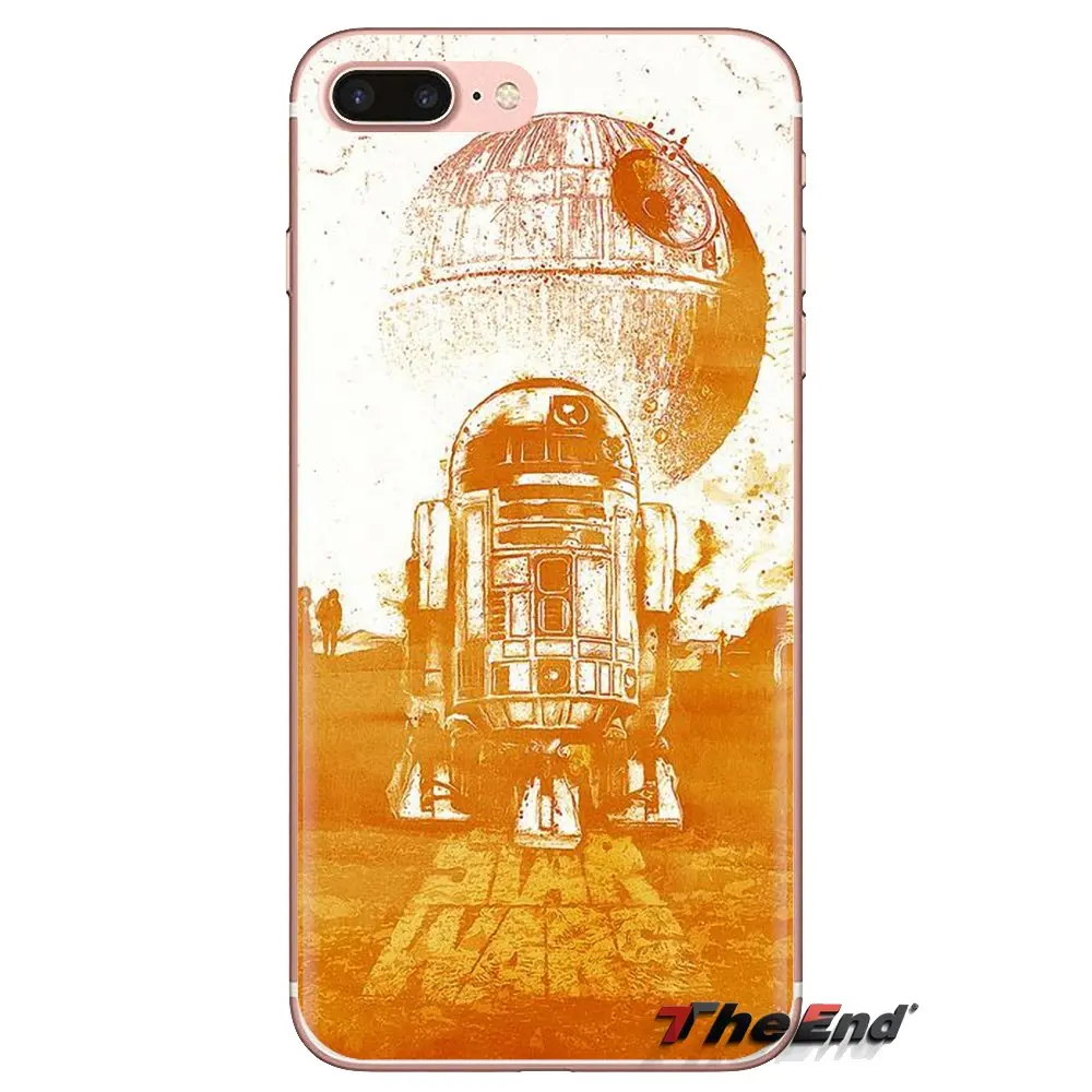 Star Wars R2D2 Robot For Huawei Mate Honor 4C 5C 5X 6X 7 7A 7C 8 9 10 8C 8X 20 Lite Pro Transparent Soft Shell Covers |