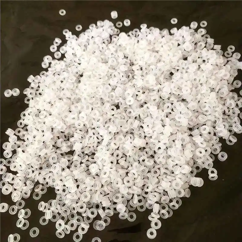 100PCS 100/набор охотничьих резиновых уплотнительных колец в трех цветах, Опциональная шайба, Зажимная шайба/дротика для замены стрелы - Цвет: 100PCS
