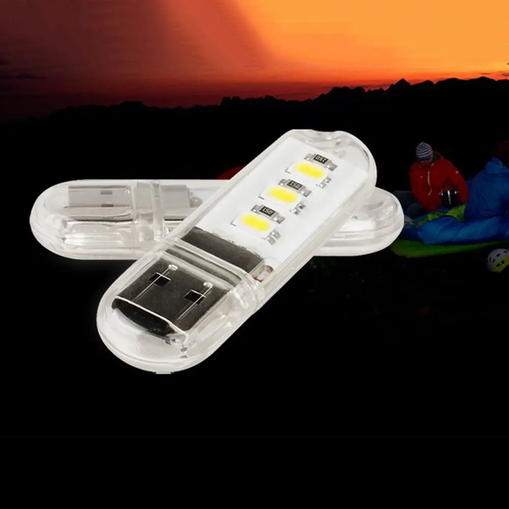 2 шт. светодиодная мини лампа с USB 3 светодиода SMD 5730|lamp sensor|light bulb oil lamplight ceiling lamp |
