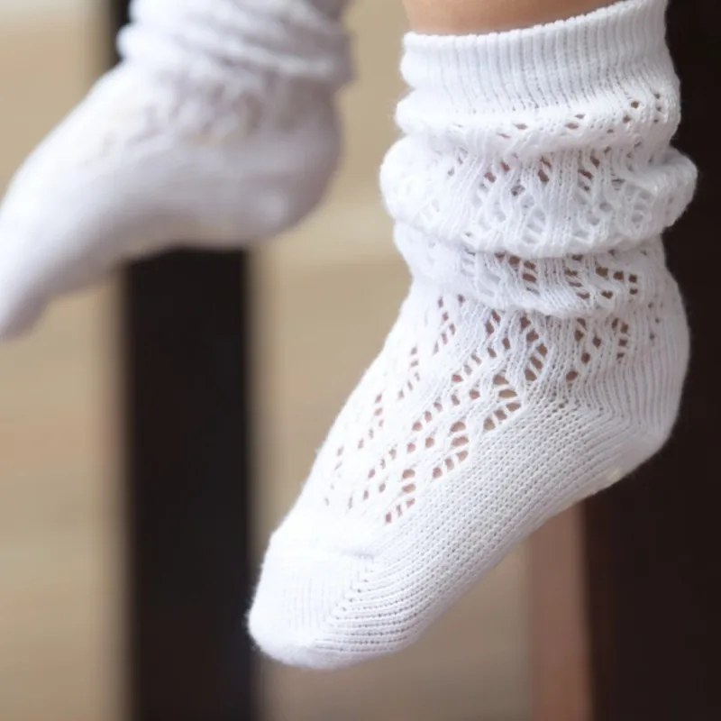 Носки для малышей Новые летние тонкие дышащие носки унисекс из 100% хлопка