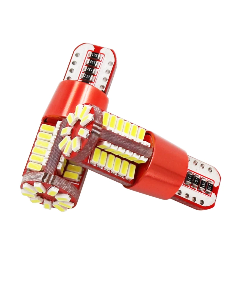 2 шт. T10 светодиодный 168 192 2825 w5w супер яркий 57 SMD 3014 Светодиодный CANBUS без ошибок Авто Клин маркер светильник лампочка лампа для очистки автомобиля 12V