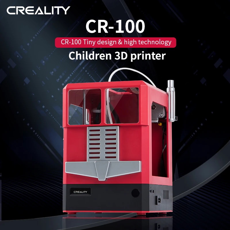Chirden CR-100 3d принтер наборы Creality крошечный дизайн и высокая технология тонкий