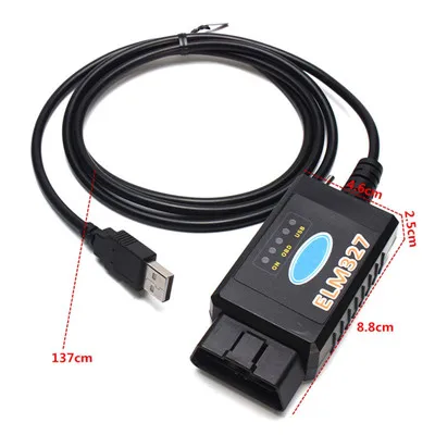 as photo USB модифицированный OBD2 ELM327 для Ford MS-CAN HS-CAN Mazda Forscan диагностический сканер высокого качества - Цвет: as photo