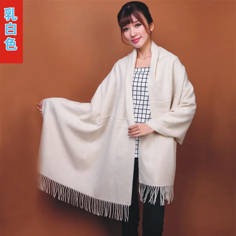 Китайский женский шарф из 100% шерсти Пашмина кашемировая шаль накидка с