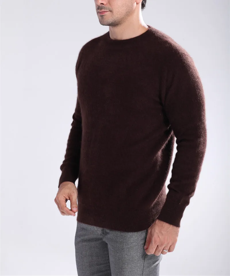 2015 новое поступление зимний модный норковый кашемировый свитер с круглым