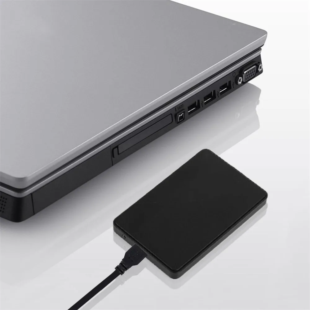 Практичный 2,5 дюймовый SATA внешний корпус USB3.0 HDD корпус из АБС-пластика коробка для жесткого диска поддержка 3 ТБ емкость Горячая