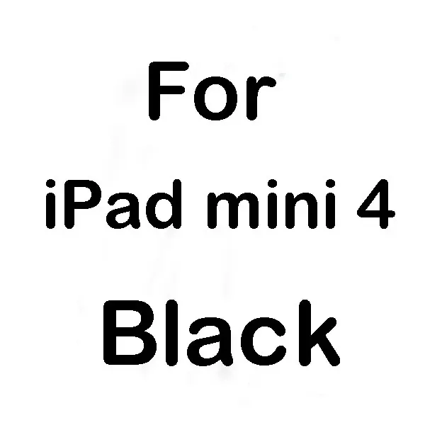 Xundd противоударный чехол для iPad Pro 10,5 11 дюймов прозрачный Анти-осенний защитный чехол для планшета для iPad 9,7 / Mini 4 - Цвет: for Mini 4-Black