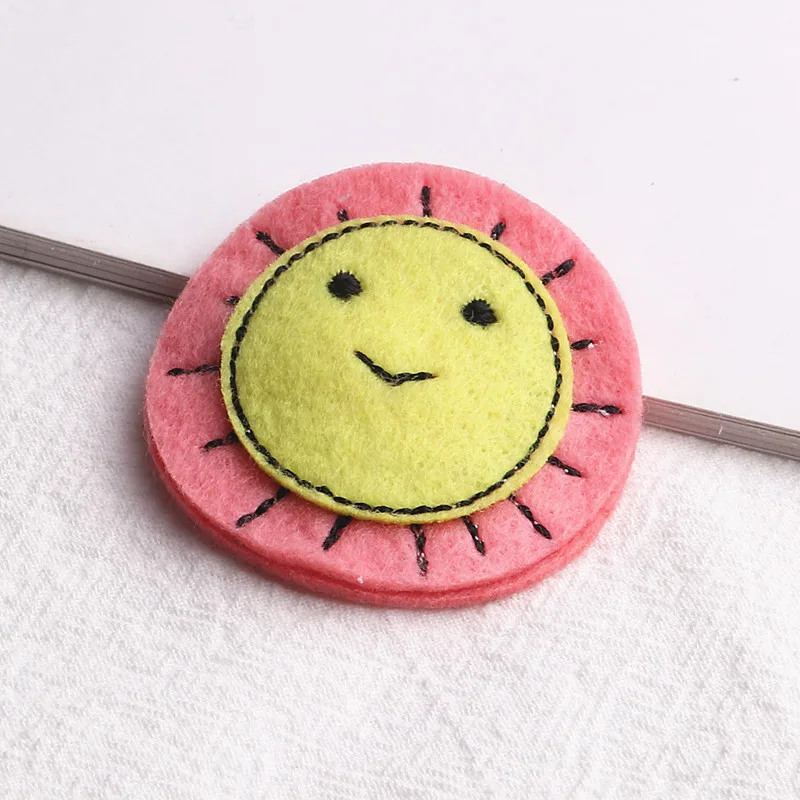 

10pcs/lot Children New Hair Clips Cute Flowers Cherry Safety Barrettes BB Clip Little Girls Gifts Kids Hair Accessories