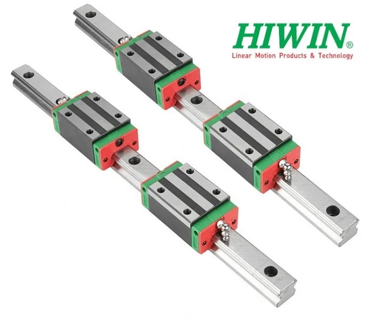 100% оригинальный Hiwin линейный рельс HGR30 L 1600 мм + 4 шт. HGH30CA узкий блок для фрезерного