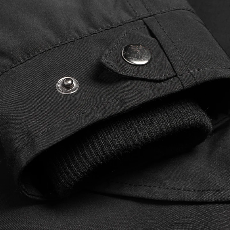 AYUNSUE зимняя куртка Для мужчин Уличная парка с натуральным кроличьим мехом лайнер