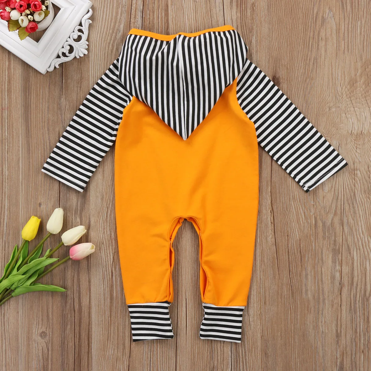 Цельнокроеные детские комбинезоны с капюшоном для новорожденных мальчиков и