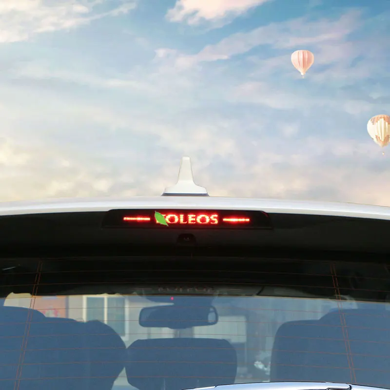Наклейки на Автомобильные стоп сигналы из углеродного волокна для Renault Koleos Samsung QM6
