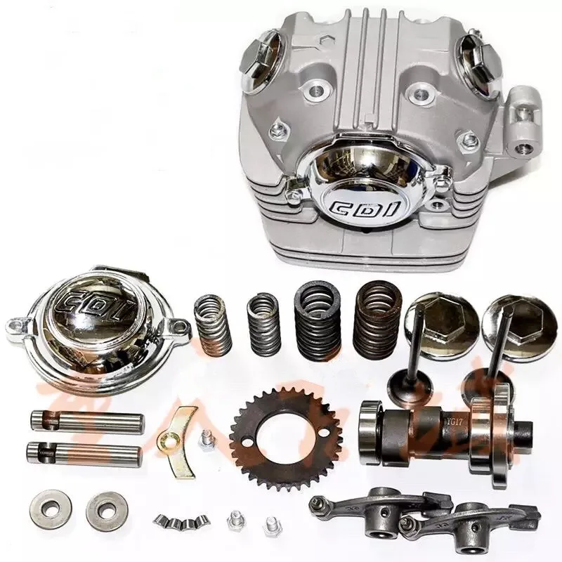 CB150 CB200 CB250 CQR RFT Мотоцикл CDI двигатель Головка блока цилиндров в сборе с распределительного вала коромысла