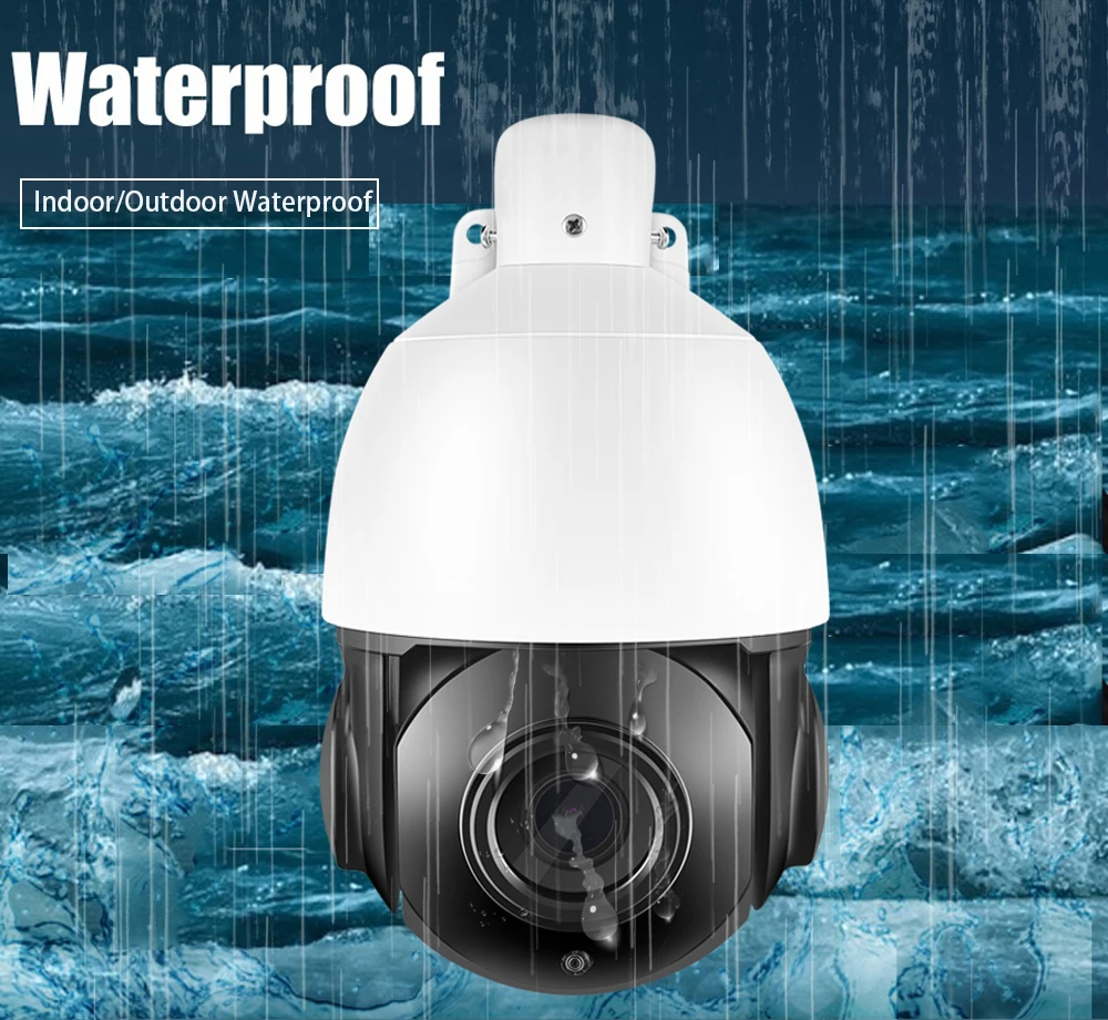Мини 5MP IP Камера PTZ 36X Zoom наружная сеть безопасности P2P IR Night 80 м Onvif CCTV купольная
