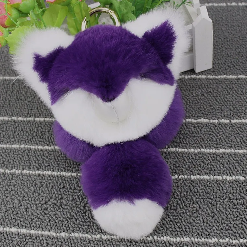 Горячая 8 видов цветов 18 см мод Моу Зорро Кролик Мех жуки Монстры на сумку