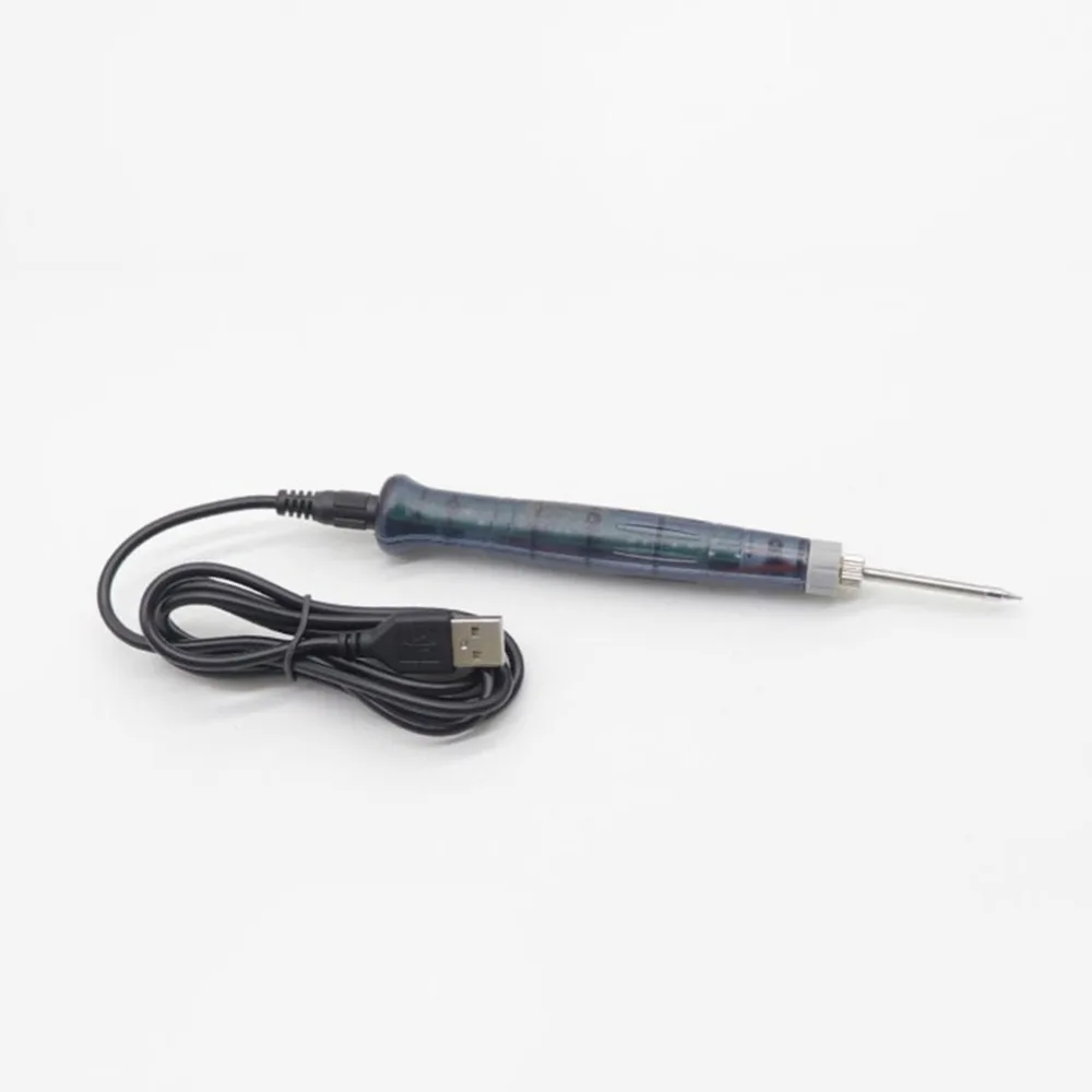 Мини Портативный USB 5 в 8 Вт Электрический паяльник ручка/наконечник сенсорный переключатель Регулируемый Электрический паяльник инструменты
