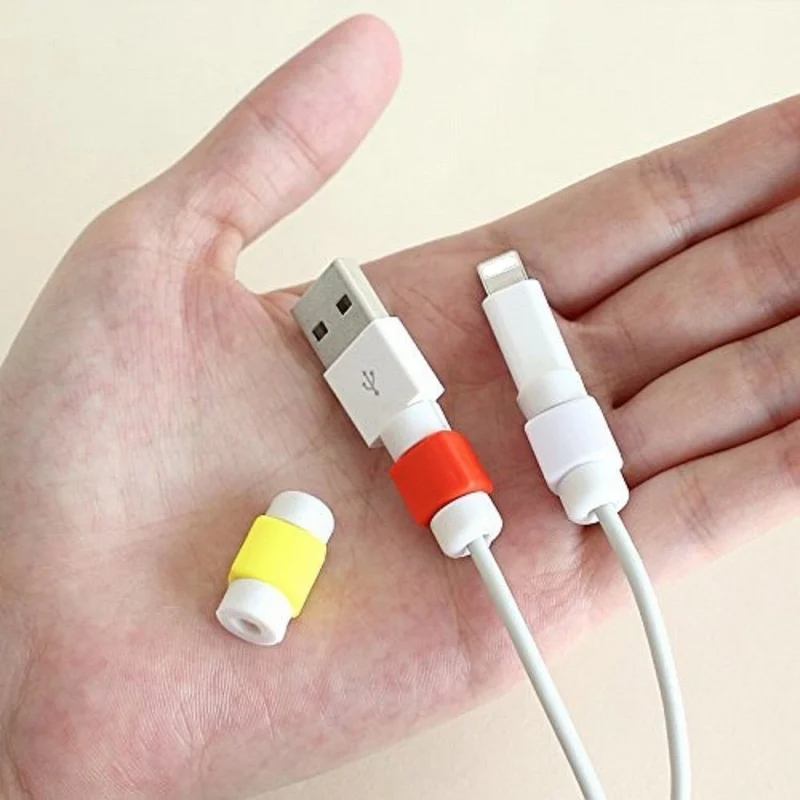 NYFundas 10 шт. защитный Usb кабель для iPhone 4 4s 5 5s 6s plus 7 8 X Зарядное устройство Шнур
