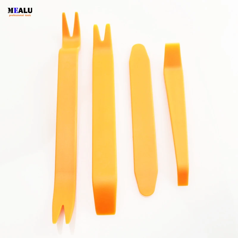 4pcs Auto Car Radio Door Clip Panel Trim Dash Audio Removal Installer Pry Tool Car Tools For Auto Repair Trim Removal Tool