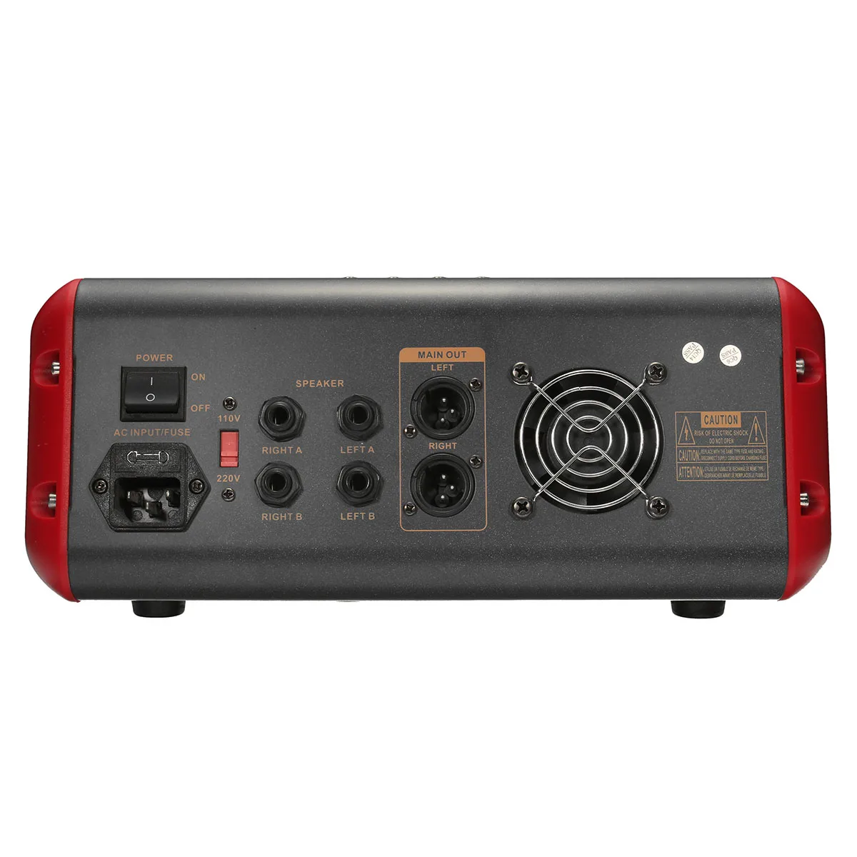 LEORY аудио микшер усилитель профессиональный bluetooth 4 канала караоке микрофон звук