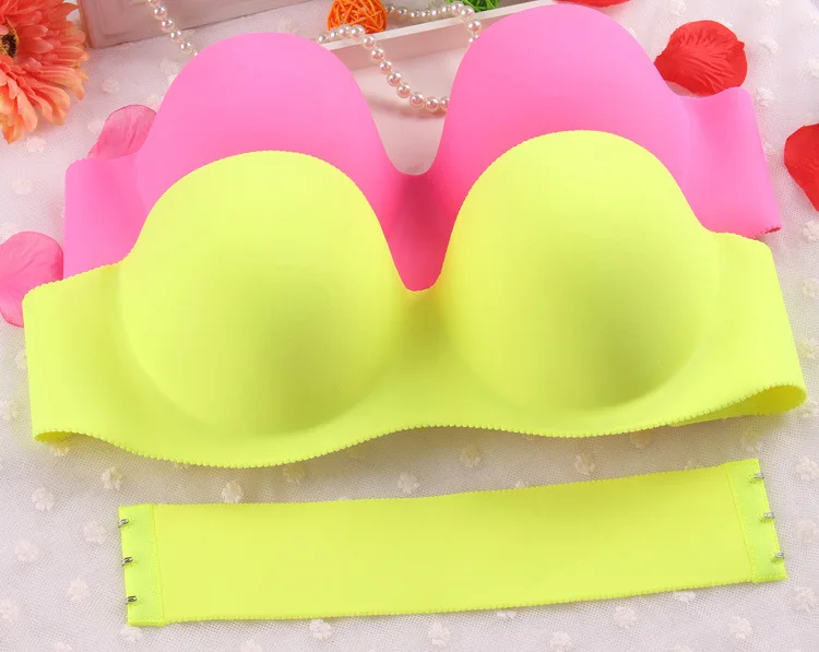 Женский бюстгальтер со скрытым ремешком Свадебный Бюстгальтер для невесты без