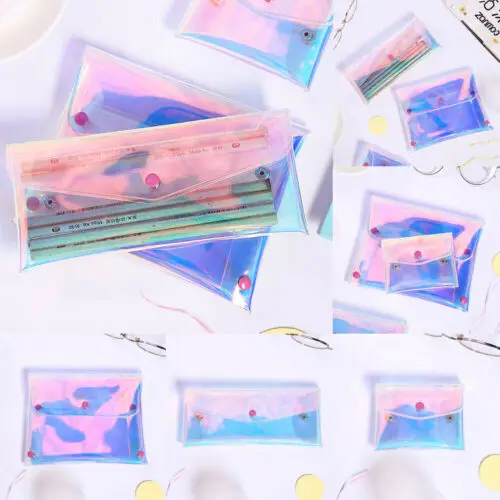 AU Женская Косметическая лазерная сумка кошелек футляр органайзер сумки|Кошельки