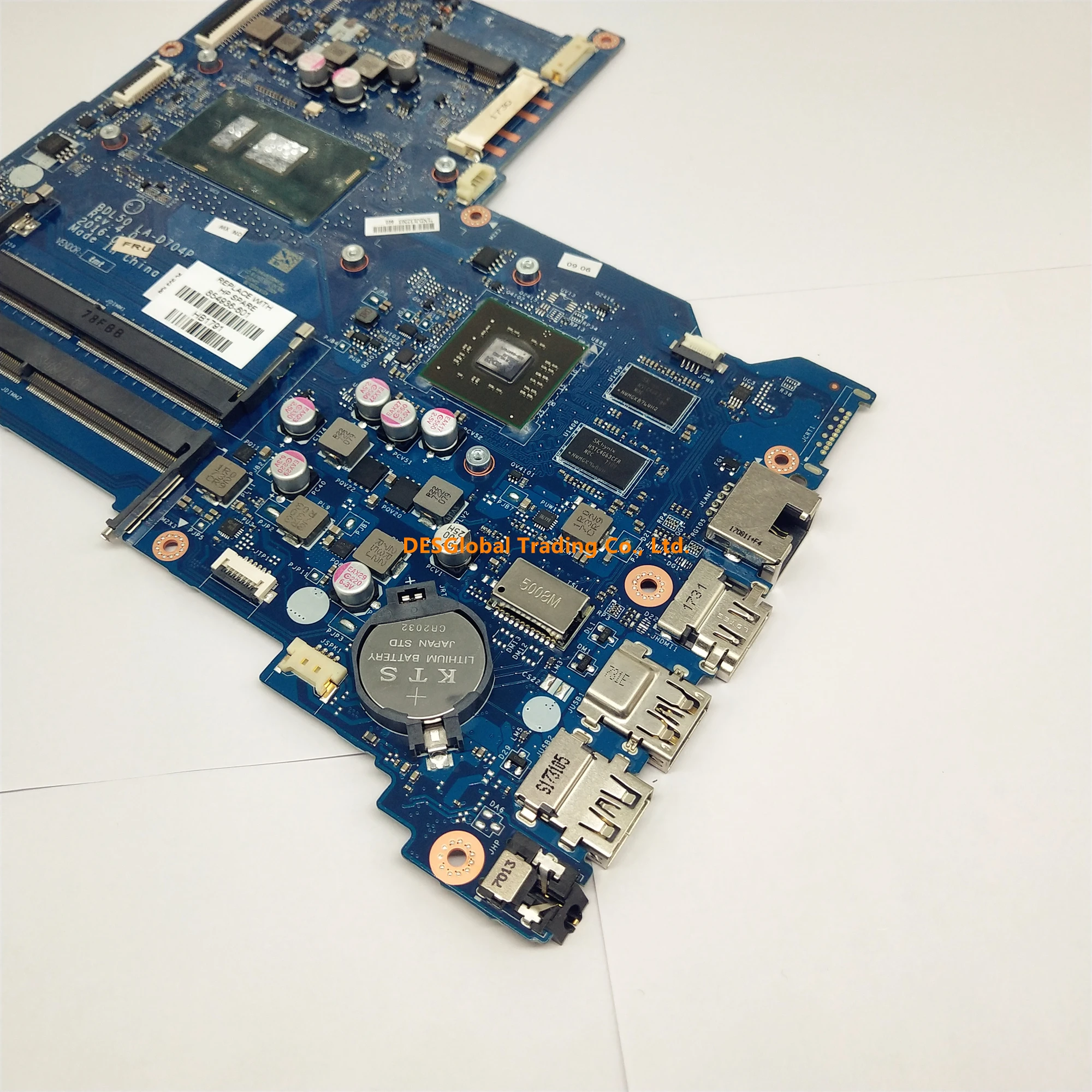 Материнская плата BDL50 860158-601 854936-601 для hp 15-AY 15-ay015ds Материнская плата ноутбука i5-6200U LA-D704P DDR4 854936-501 854936-001 аккумулятор большой емкости