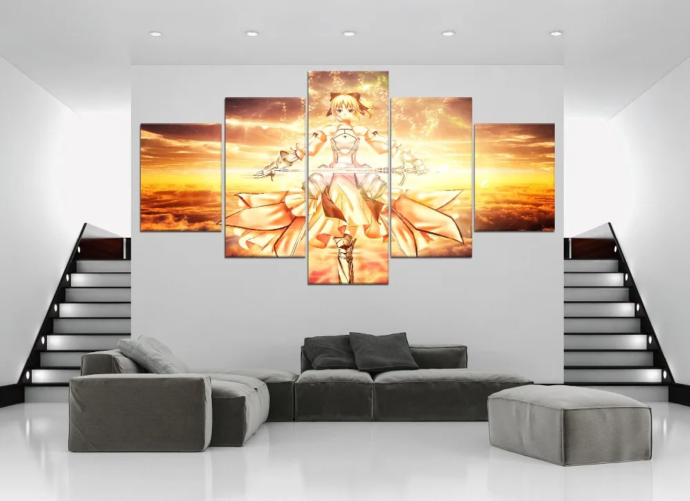 Wall Art Модульная картина Framerowk изображение Печать на холсте Современная домашняя