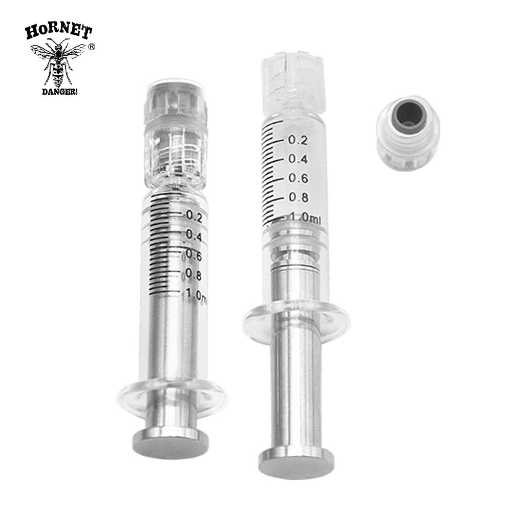 HORNET 1 мл тип стеклянные шприцы для КБР Vape картридж одноразовый инжектор из