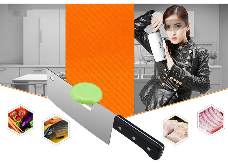 1 шт. кухонный колпачок для ножей из нержавеющей стали разделочная рыба куриные