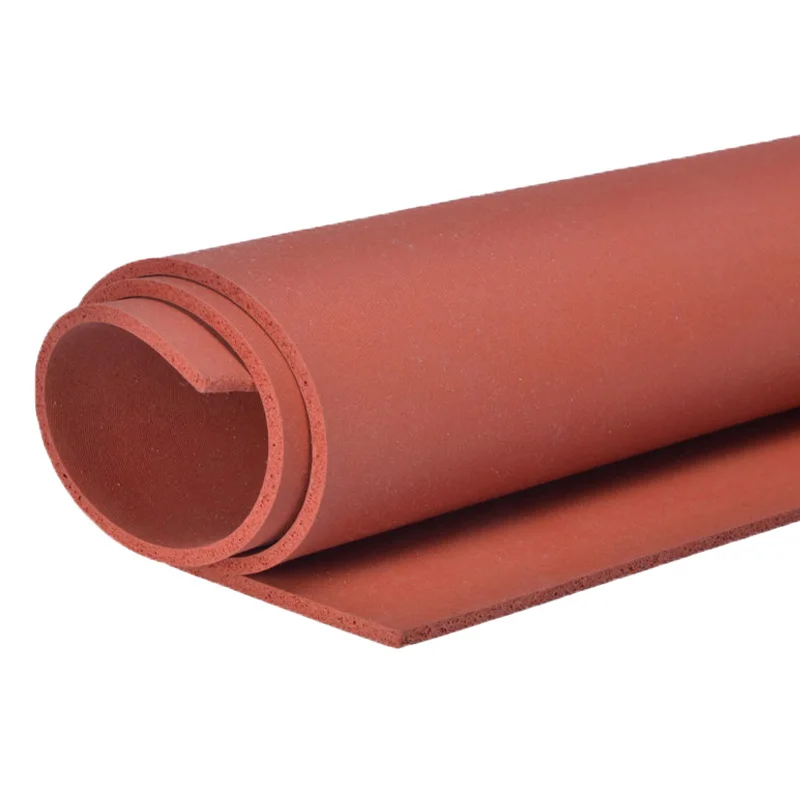 Красный Силиконовый пенопластовый коврик с высокой термостойкостью силиконовый