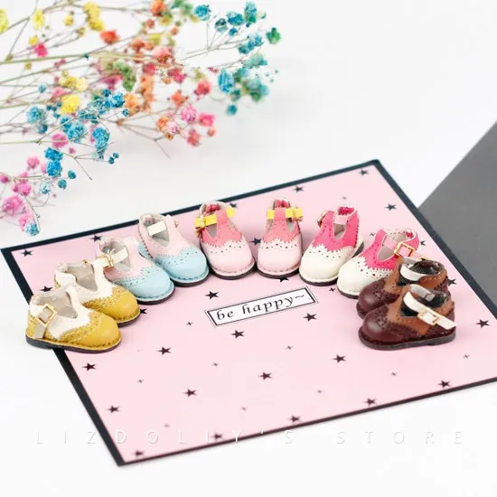 Blyth кукольные Соответствие цвета обуви Женские туфли на Т-образном подходит для