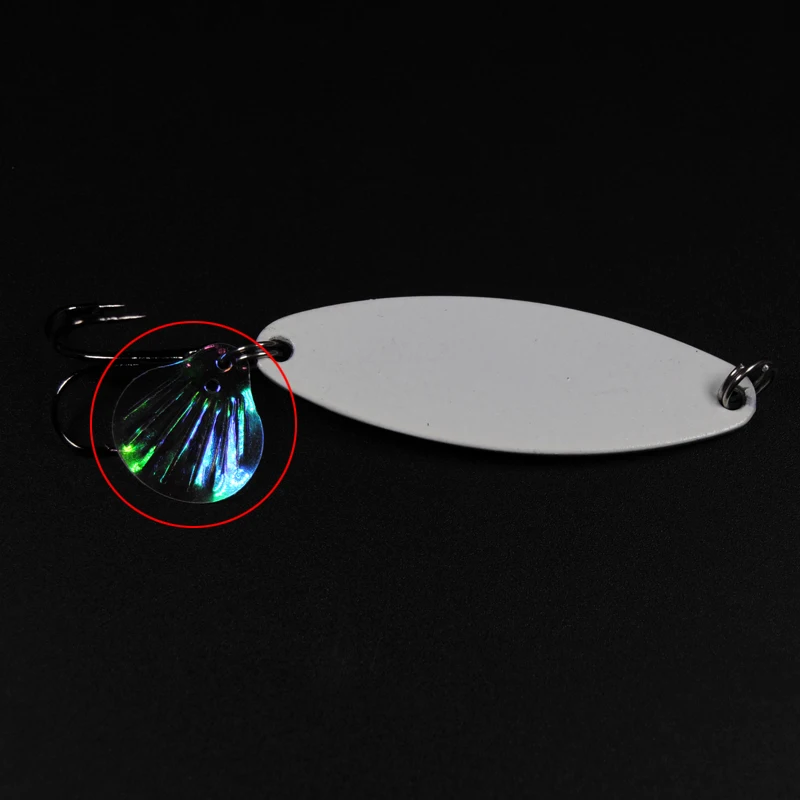 30PCS Fly Tying Streamer Shinning Attractor New Fishing Spoon Accessories Plastic Pearl Flash Spinner Blade Soft Bait Fish Gill | Спорт и